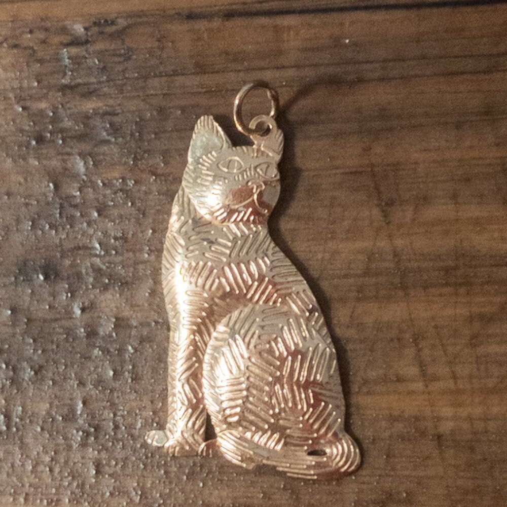 14k gold charm